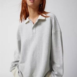 KROST Jacquard Polo Knit Sweater